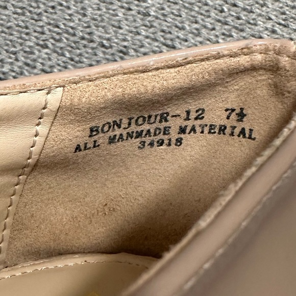 BAMBOO Bonjour 12 Women's Pointy Toe Ballet Flat Loafers Size 7.5 - Picture 7 of 7